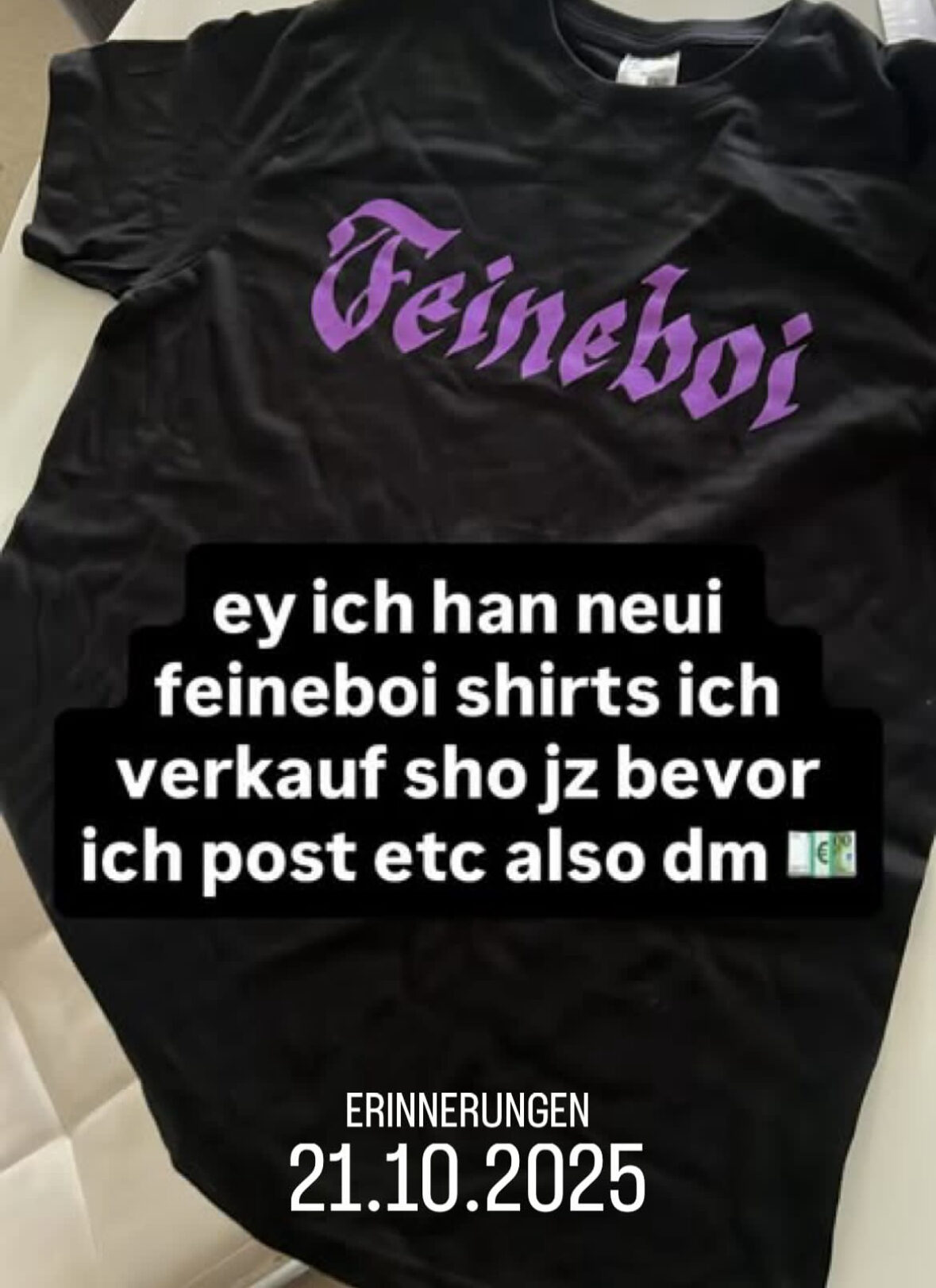FEINEBOI OG WHITE TEE